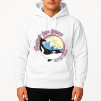 Respect Our Oceans Help The Whales Distressed Vintage Orca Hoodie