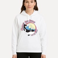 Respect Our Oceans Help The Whales Distressed Vintage Orca Hoodie