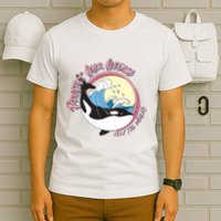 Respect Our Oceans Help The Whales Distressed Vintage Orca T-Shirt