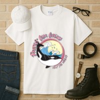 Respect Our Oceans Help The Whales Distressed Vintage Orca Tall T-Shirt