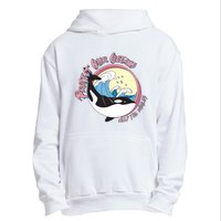 Respect Our Oceans Help The Whales Distressed Vintage Orca Urban Pullover Hoodie