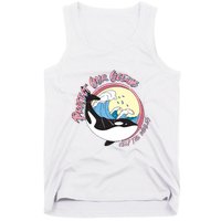 Respect Our Oceans Help The Whales Distressed Vintage Orca Tank Top
