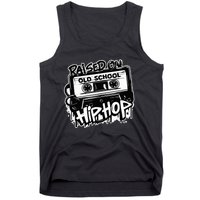 Raised On Old School Hip Hop Anniversary Cassette Graffiti Tank Top