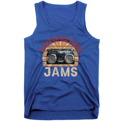 Raised On Old School Jams Hip Hop Tank Top