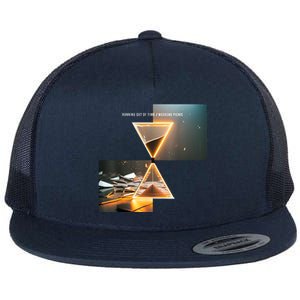 Running Out Of Time Flat Bill Trucker Hat