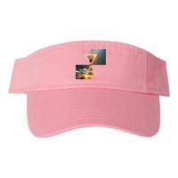 Running Out Of Time Valucap Bio-Washed Visor