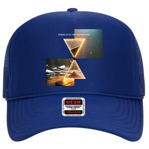 Running Out Of Time High Crown Mesh Back Trucker Hat