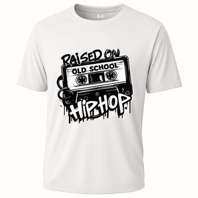 Raised On Old School Hip Hop Anniversary Cassette Graffiti Performance Shirt