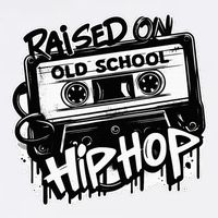 Raised On Old School Hip Hop Anniversary Cassette Graffiti Cooling Performance Crew T-Shirt