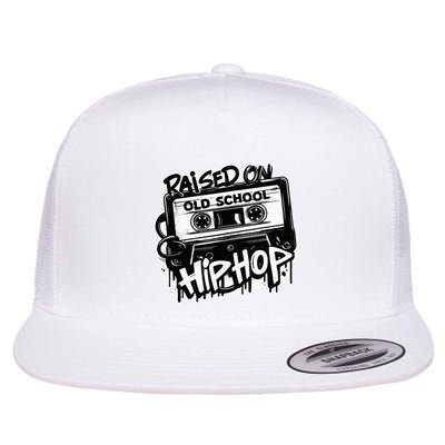 Raised On Old School Hip Hop Anniversary Cassette Graffiti Flatbill Hat