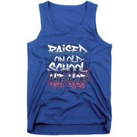 Raised On Old School Hip Hop Cool Gift Cassette Graffiti Rap Gift Tank Top