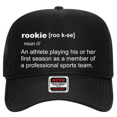 Rookie Definition Basketball All Sports Team Trucker Hat