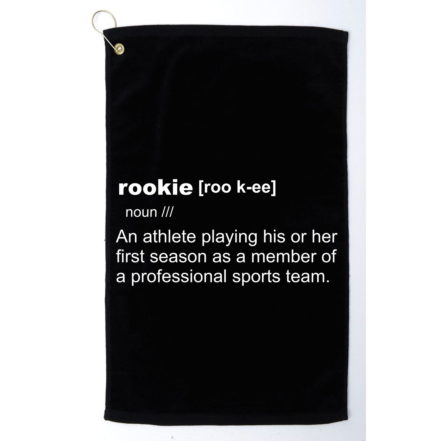 Rookie Definition Basketball All Sports Team Golf Towel