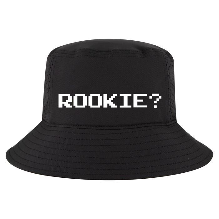 Rookie? Retro Video Game Pixel Basketball Logo Cool Comfort Performance Bucket Hat