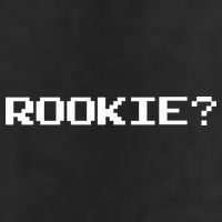 Rookie? Retro Video Game Pixel Basketball Logo Hat
