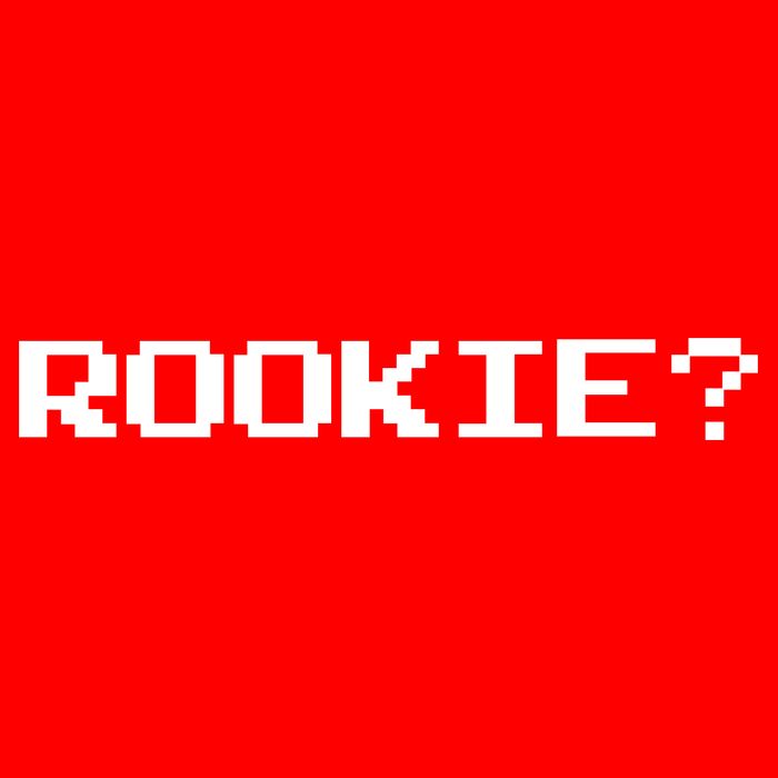 Rookie? Retro Video Game Pixel Basketball Logo Bag