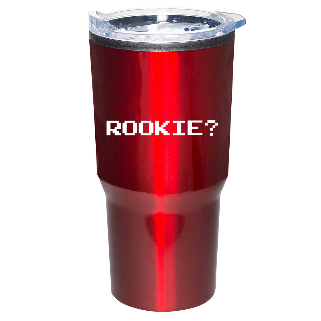 Rookie? Retro Video Game Pixel Basketball Logo Tumbler