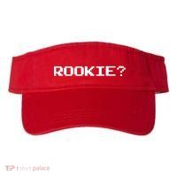 Rookie? Retro Video Game Pixel Basketball Logo Visor