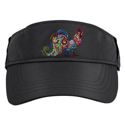 Rooster Trippy Cockerel Cock Adult Drive Performance Visor