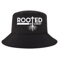 Rooted In Christ Tree Roots Cool Comfort Performance Bucket Hat