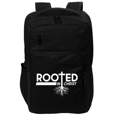 Rooted In Christ Tree Roots Impact Tech Backpack