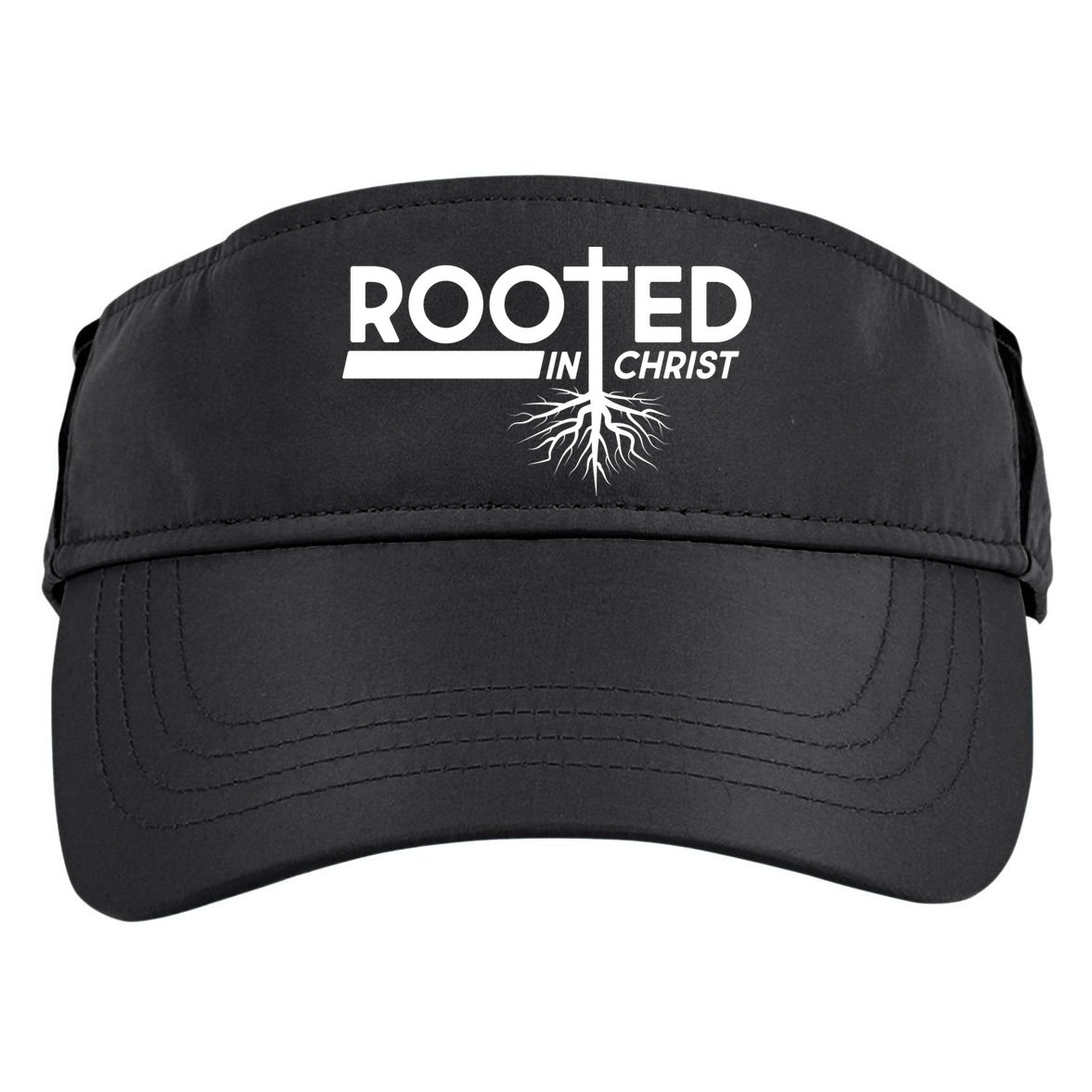 Rooted In Christ Tree Roots Adult Drive Performance Visor