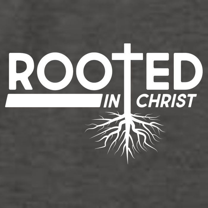 Rooted In Christ Tree Roots Vector Backpack