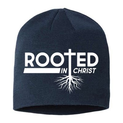 Rooted In Christ Tree Roots Sustainable Beanie