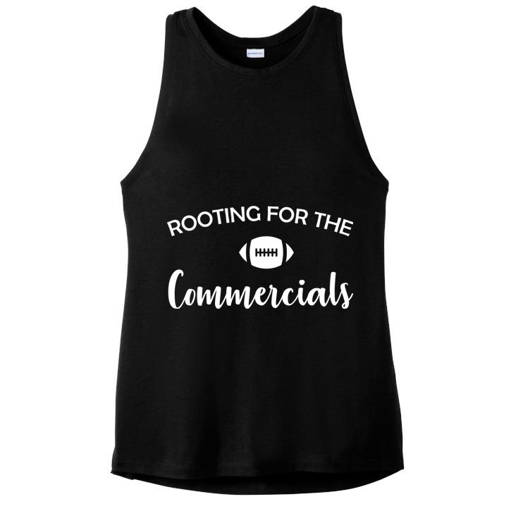 Rooting For The Commercials Ladies PosiCharge Tri-Blend Wicking Tank