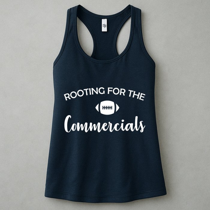 Rooting For The Commercials Womens Tank Top