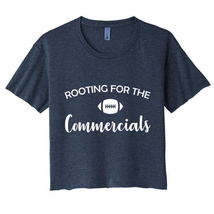Rooting For The Commercials Crop Top