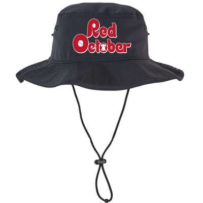 Red October Philadelphia Vintage Legacy Cool Fit Booney Bucket Hat