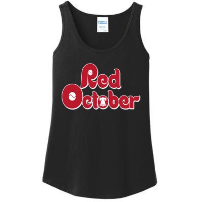 Red October Philadelphia Vintage Ladies Essential Tank