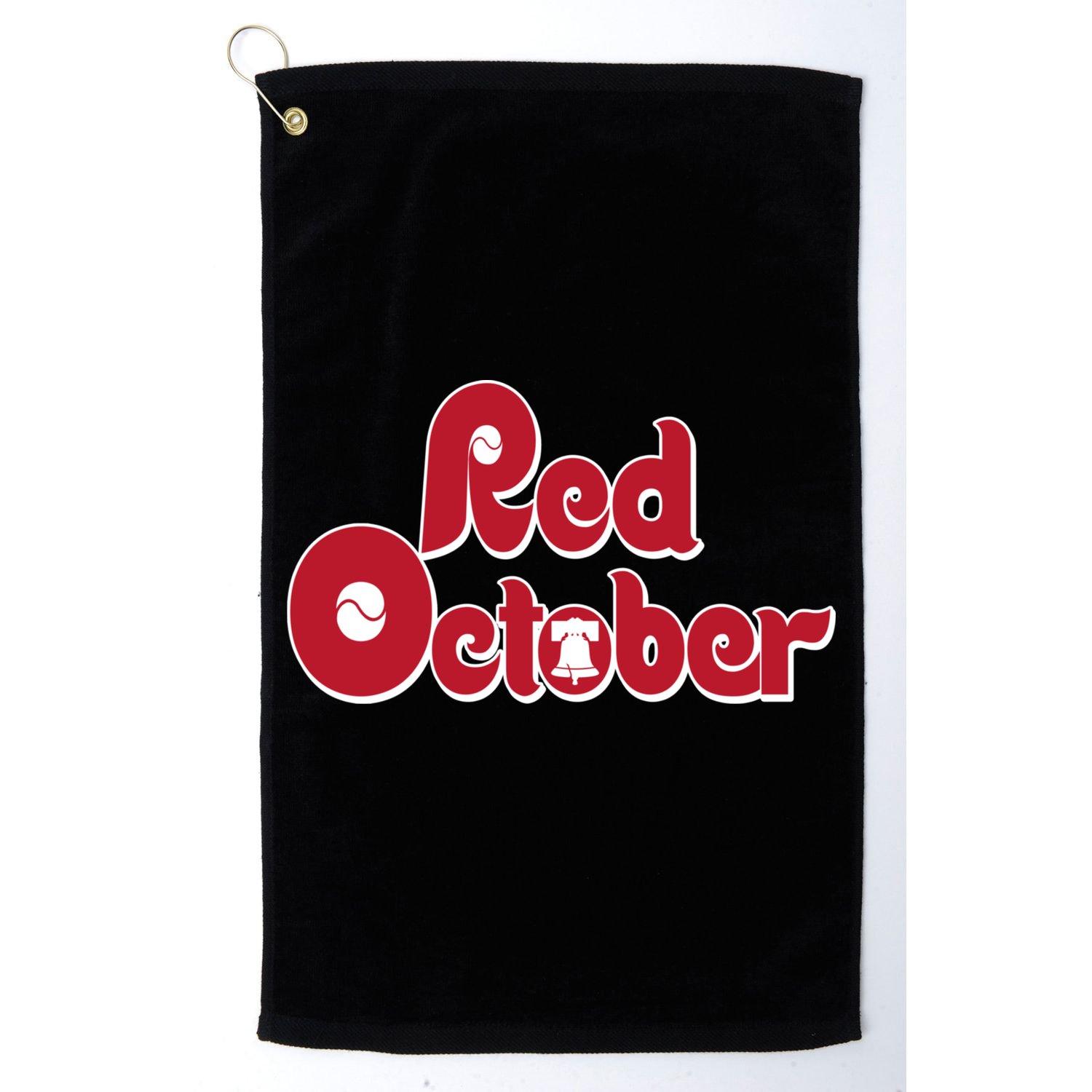 Red October Philadelphia Vintage Golf Towel