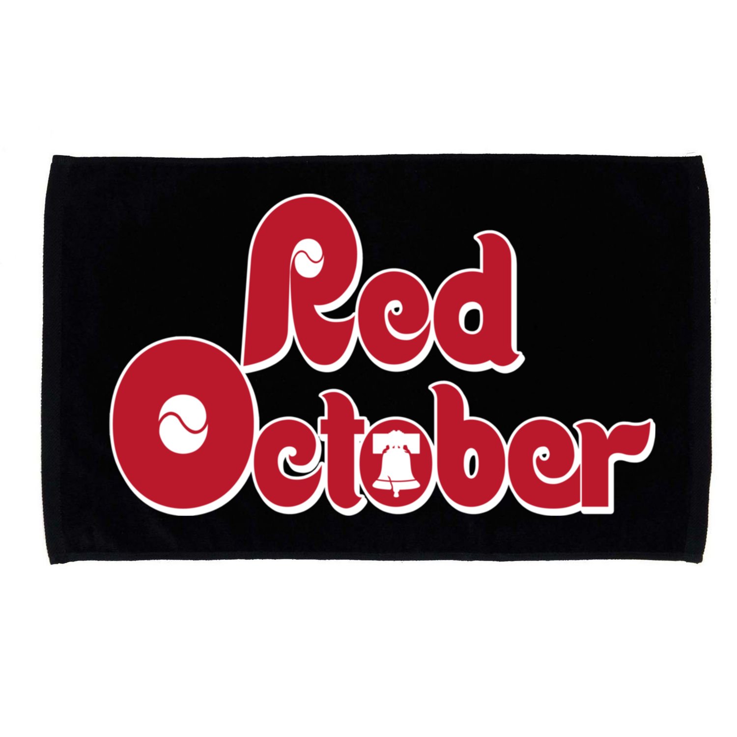 Red October Philadelphia Vintage Microfiber Hand Towel