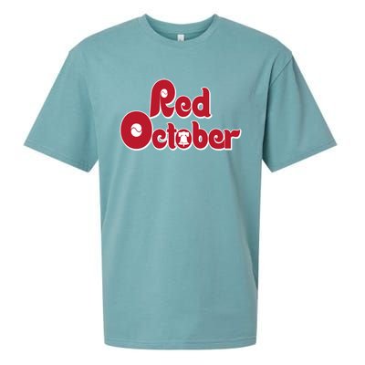 Red October Philadelphia Vintage Sueded Cloud Jersey T-Shirt