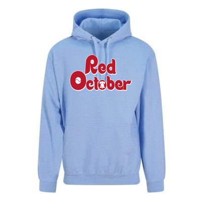 Red October Philadelphia Vintage Unisex Surf Hoodie