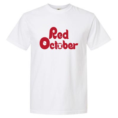 Red October Philadelphia Vintage Garment-Dyed Heavyweight T-Shirt