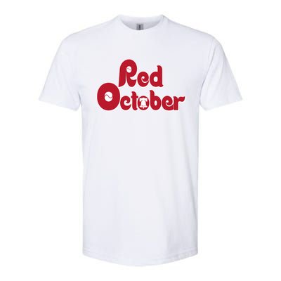 Red October Philadelphia Vintage Softstyle CVC T-Shirt