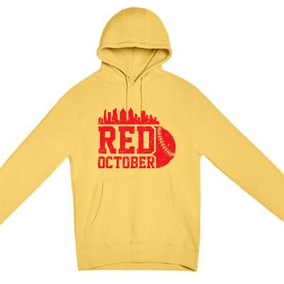 Red October Philadelphia Vintage Premium Pullover Hoodie