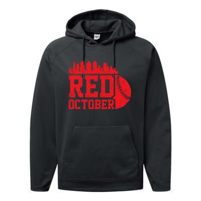 Red October Philadelphia Vintage Performance Fleece Hoodie