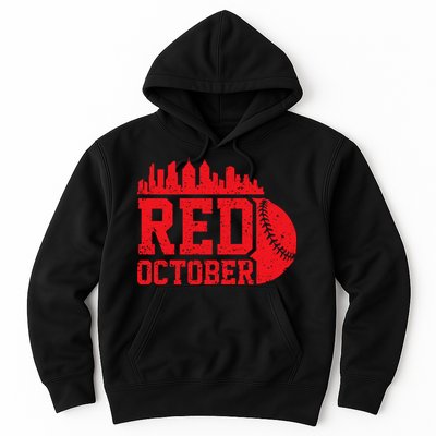 Red October Philadelphia Vintage Hoodie