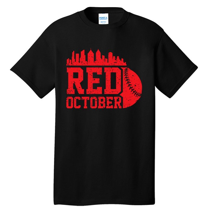 Red October Philadelphia Vintage Tall T-Shirt