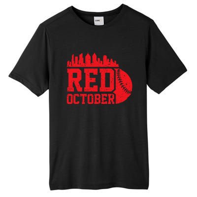 Red October Philadelphia Vintage Tall Fusion ChromaSoft Performance T-Shirt