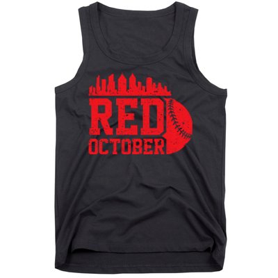 Red October Philadelphia Vintage Tank Top