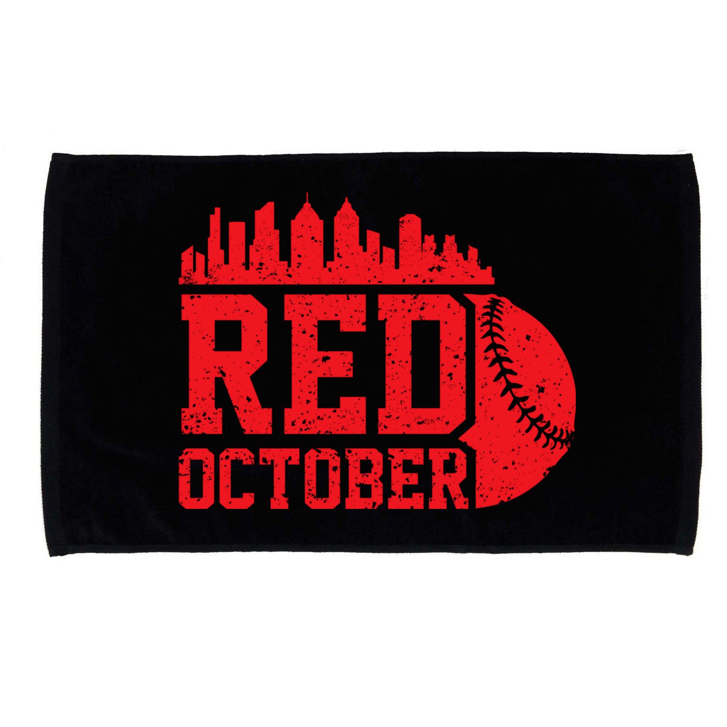 Red October Philadelphia Vintage Microfiber Hand Towel