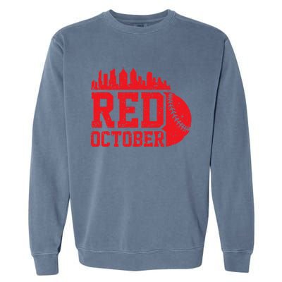 Red October Philadelphia Vintage Garment-Dyed Sweatshirt