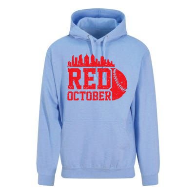 Red October Philadelphia Vintage Unisex Surf Hoodie