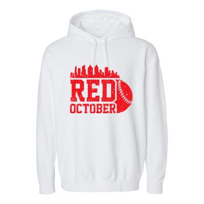 Red October Philadelphia Vintage Garment-Dyed Fleece Hoodie