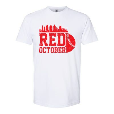 Red October Philadelphia Vintage Softstyle® CVC T-Shirt